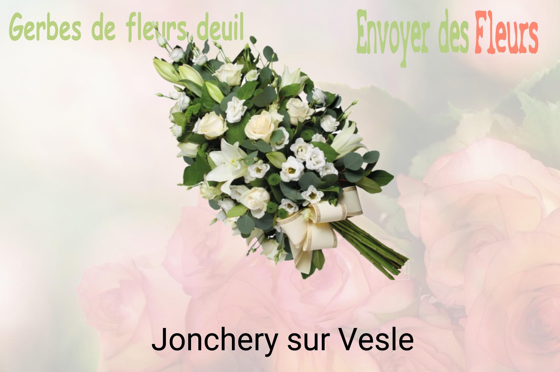Gerbe de fleurs de deuil livrée à Jonchery-sur-Vesle