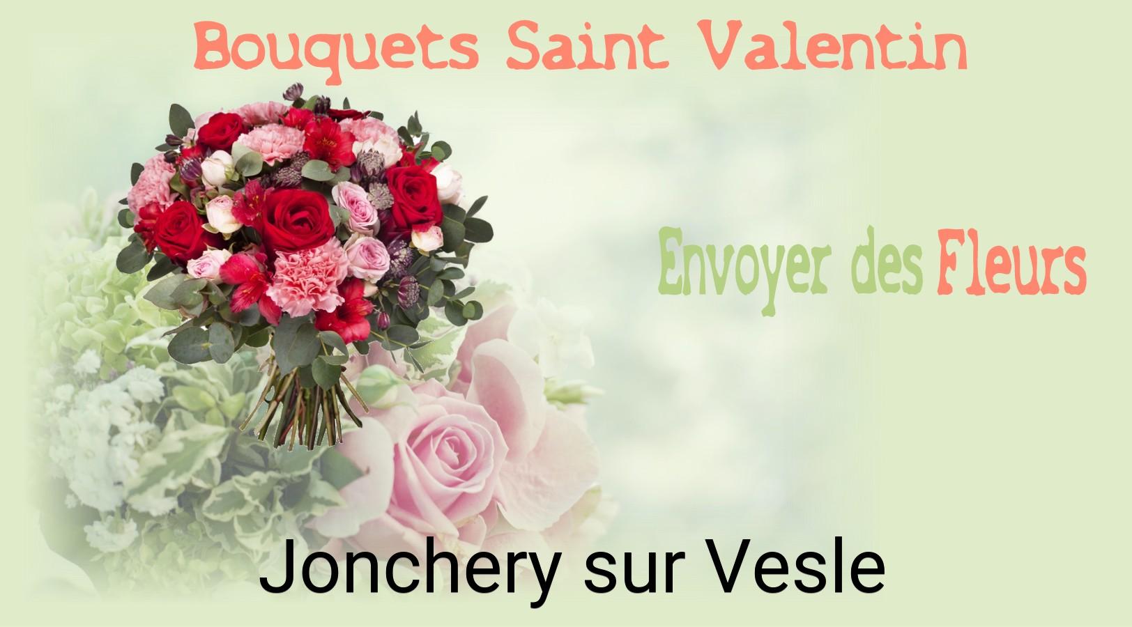 Roses de Saint-Valentin livrées à Jonchery-sur-Vesle